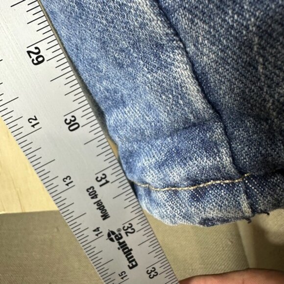 Wrangler Rugged Wear Jeans Flannel Lined Women’s Size 9 Inseam 32” - Picture 7 of 13